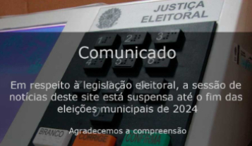 COMUNICADO DEVIDO ÀS RESTRIÇÕES DO PERÍODO ELEITORAL 2024